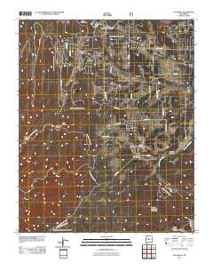 Escabosa 2011 topographic map thumbnail