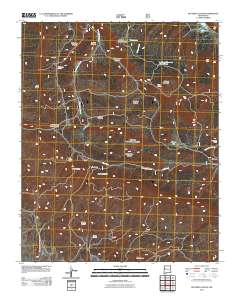 Kettner Canyon 2011 topographic map thumbnail