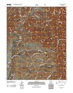 La Ventana 2011 topographic map thumbnail