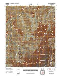Mesa Cortada 2011 topographic map thumbnail