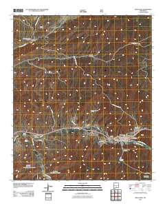 Mescalero 2011 topographic map thumbnail