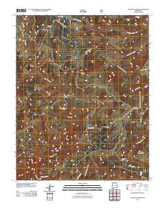 Lagunitas Creek 2011 topographic map thumbnail