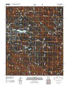 Luna Lake 2011 topographic map thumbnail