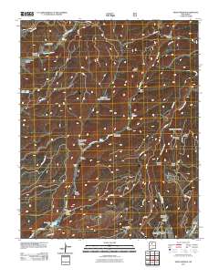 Seven Springs 2011 topographic map thumbnail
