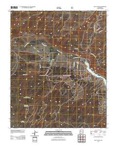 Pine Canyon 2011 topographic map thumbnail