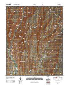 Ponderosa 2011 topographic map thumbnail