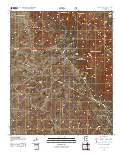 Pajaro Canyon 2011 topographic map thumbnail