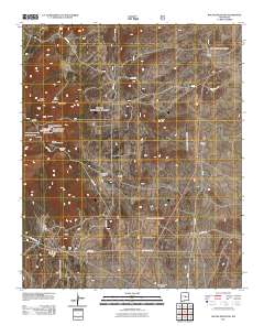 Rough Mountain 2011 topographic map thumbnail