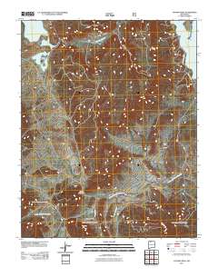Pounds Mesa 2011 topographic map thumbnail