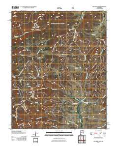 Red River Pass 2011 topographic map thumbnail