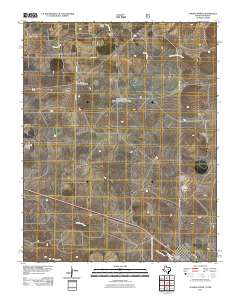 Texline North 2011 topographic map thumbnail