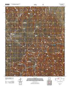Queen 2011 topographic map thumbnail