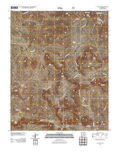 San Juan 2011 topographic map thumbnail
