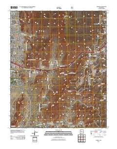 Tijeras 2011 topographic map thumbnail