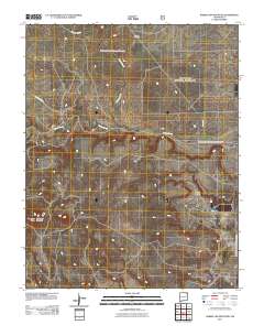 Rabbit Ear Mountain 2011 topographic map thumbnail