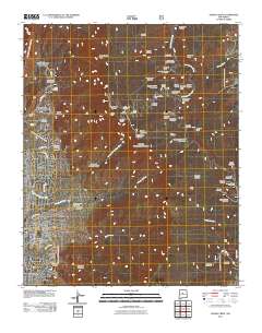 Sandia Crest 2011 topographic map thumbnail