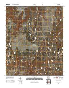 Slaughter Mesa 2011 topographic map thumbnail