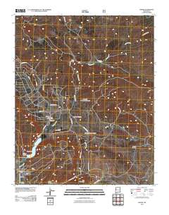Ramah 2011 topographic map thumbnail