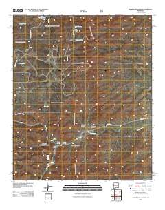 Robertson Canyon 2011 topographic map thumbnail