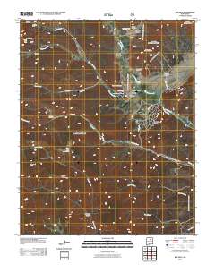 Rociada 2011 topographic map thumbnail