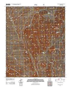 Alameda Spring 2011 topographic map thumbnail