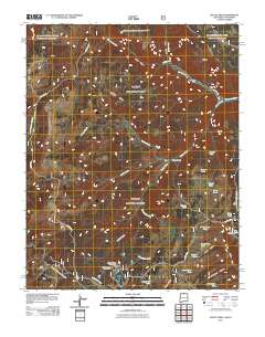 Toltec Mesa 2011 topographic map thumbnail