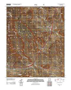 Tecolote 2011 topographic map thumbnail