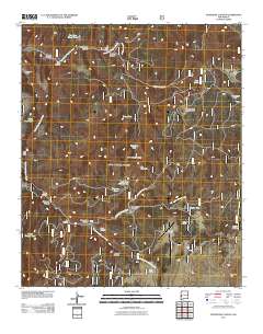 Telephone Canyon 2011 topographic map thumbnail