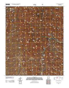 Vicks Peak 2011 topographic map thumbnail