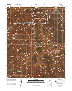 Wheeler Peak 2011 topographic map thumbnail