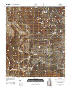 White Oaks North 2011 topographic map thumbnail