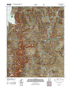 El Vado 2011 topographic map thumbnail