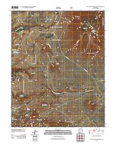 San Antonio Mountain 2011 topographic map thumbnail