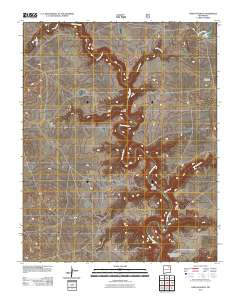 Jaritas Ranch 2011 topographic map thumbnail