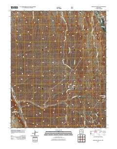 Horcado Ranch 2011 topographic map thumbnail