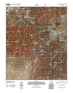 White Oaks South 2011 topographic map thumbnail