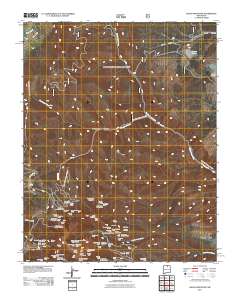 Baldy Mountain 2011 topographic map thumbnail