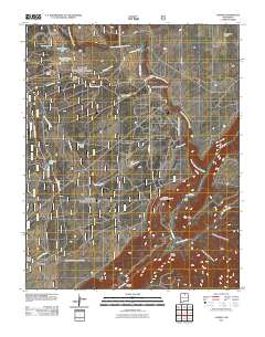 Carson 2011 topographic map thumbnail