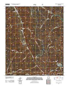 Firman Canyon 2011 topographic map thumbnail