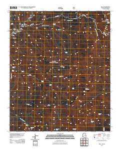 Blue 2011 topographic map thumbnail