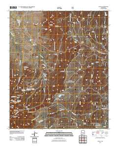 Nogal 2011 topographic map thumbnail