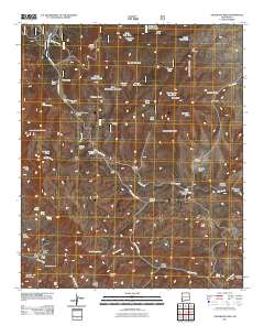 Crookson Peak 2011 topographic map thumbnail