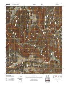 Gallo Mountains East 2011 topographic map thumbnail