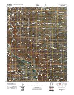 Mule Canyon 2011 topographic map thumbnail