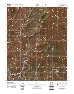 Honey Boy Ranch 2011 topographic map thumbnail