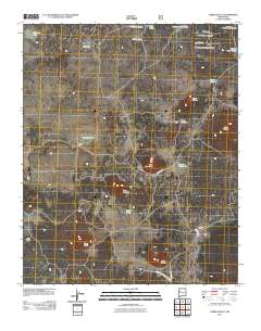 Cerro Hueco 2011 topographic map thumbnail