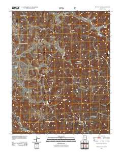Espinosa Ranch 2011 topographic map thumbnail