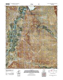 Santo Domingo Pueblo 2011 topographic map thumbnail