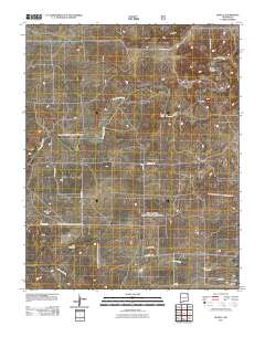 Seneca 2011 topographic map thumbnail