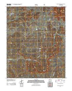 Mesa Portales 2011 topographic map thumbnail